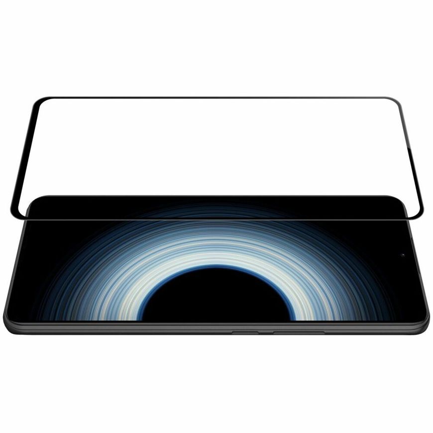 Захисне скло 2.5D на весь екран для Xiaomi 12T - Чорний фото 4