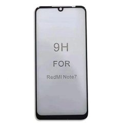 Защитное стекло Full Cover 5D для Xiaomi Redmi Note 7 - Черный фото 1