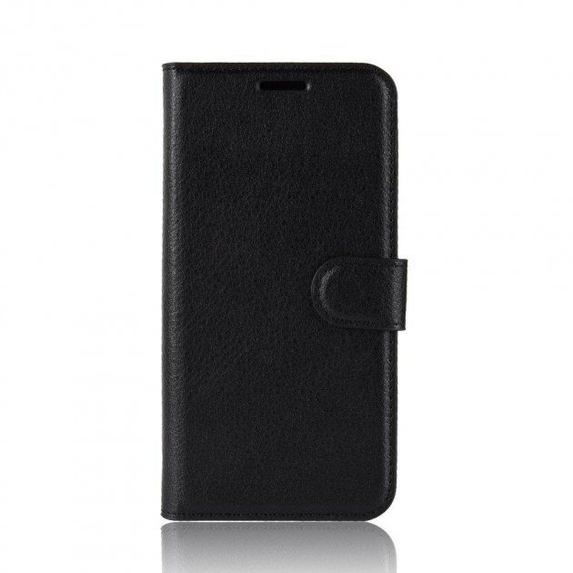 Чехол-Книжка с карманами для карт на Xiaomi Redmi 8A - Черный фото 3
