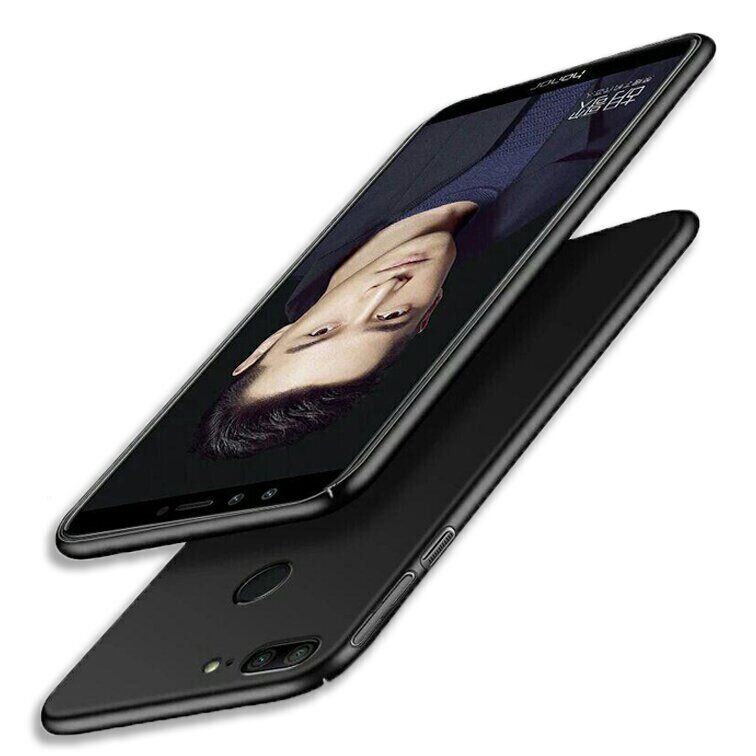 Чехол Бампер с покрытием Soft-touch для Huawei Honor 9 lite - Черный фото 2