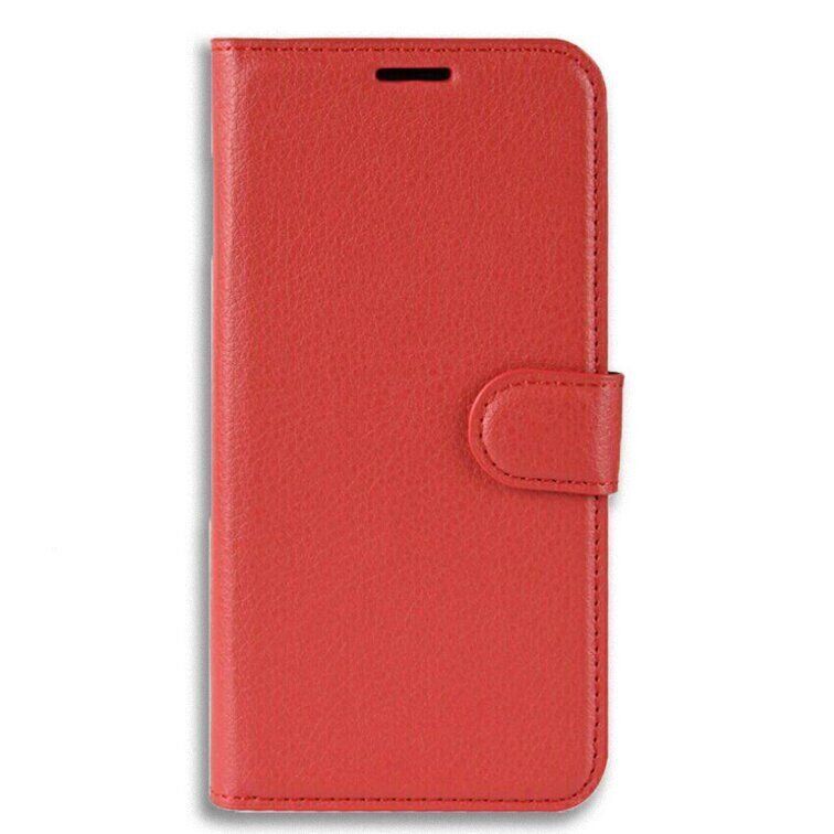 Чехол-Книжка с карманами для карт на Huawei Y5 Prime (2018) / Honor 7A - Красный фото 3