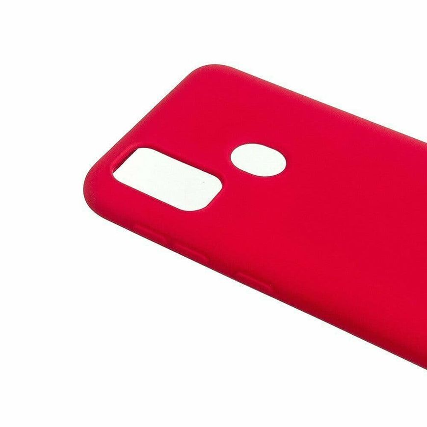 Чехол Candy Silicone для Samsung Galaxy M30s - Красный фото 3