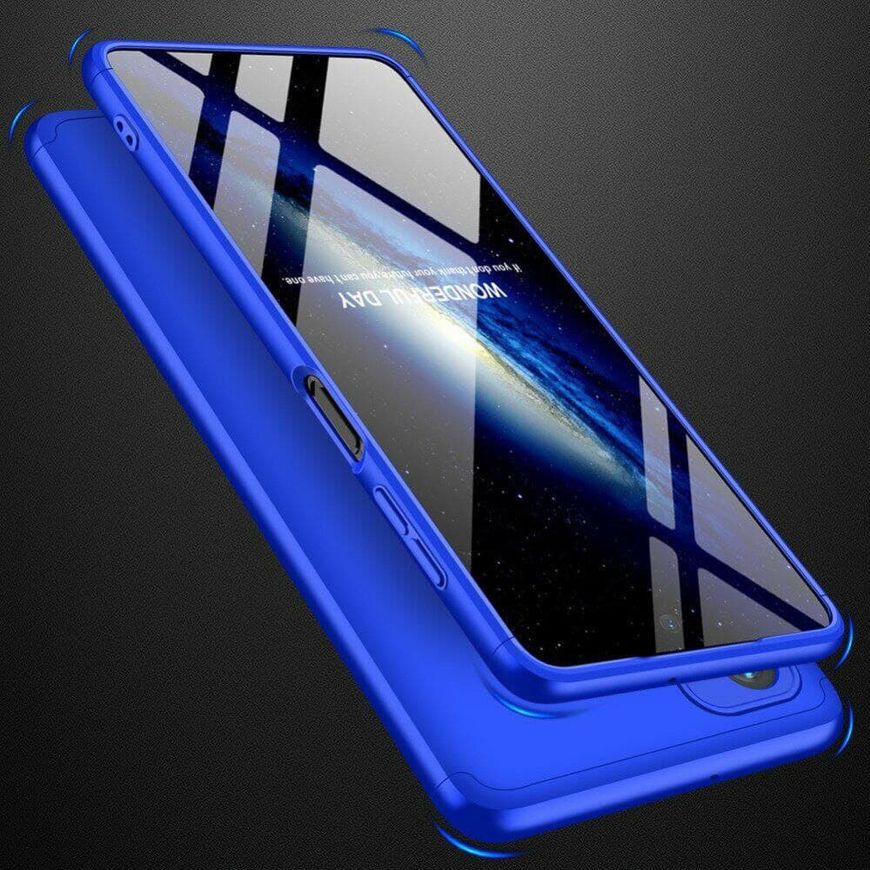 Чохол GKK 360 градусів для Samsung Galaxy M52 - Синій фото 5