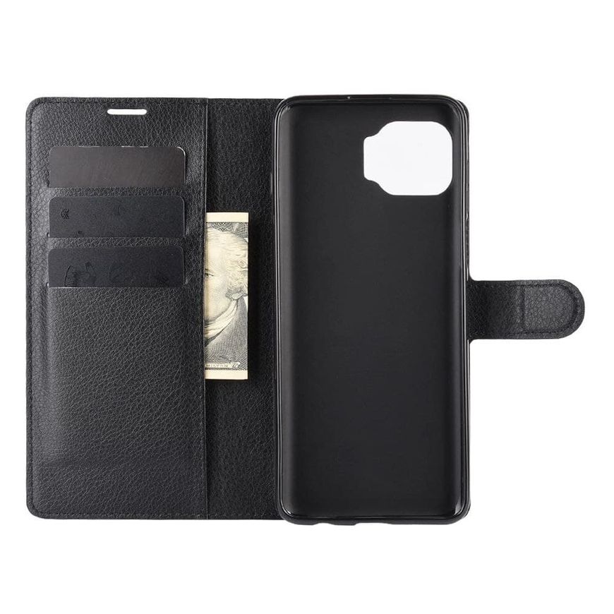 Чехол-Книжка с карманами для карт на Oppo A73 - Черный фото 3