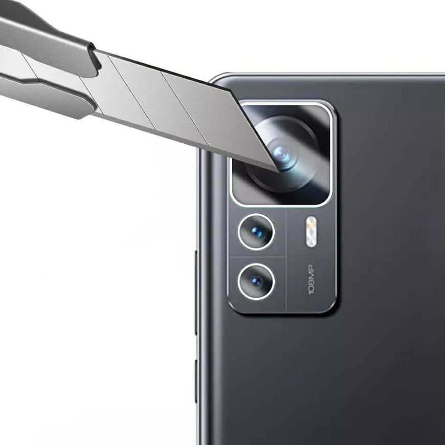 Защитное стекло на Камеру для Xiaomi 12T - Прозрачный фото 2
