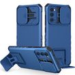 Чохол Kickstand із захистом камери для Samsung Galaxy A03s - Синій фото 1