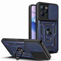 Чехол Defender с защитой камеры для Narzo 50A Prime / Realme C35 цвет Синий