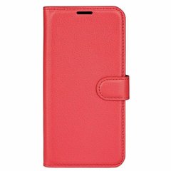 Чехол-Книжка с карманами для карт на Xiaomi 12T - Красный фото 1