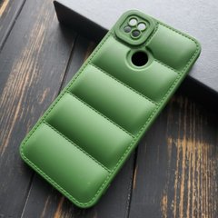 Чехол силиконовый Down Jacket для Xiaomi Redmi 9C / 10A - Зелёный фото 1