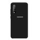 Оригінальний чохол Silicone cover для Samsung Galaxy A30s / A50 / A50s - Чорний фото 1