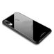 Силиконовый чехол со Стеклянной крышкой для Samsung Galaxy A20 / A30 - Черный фото 2