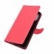 Чохол книжка з кишенями для карт на Xiaomi 12T колір Червоний