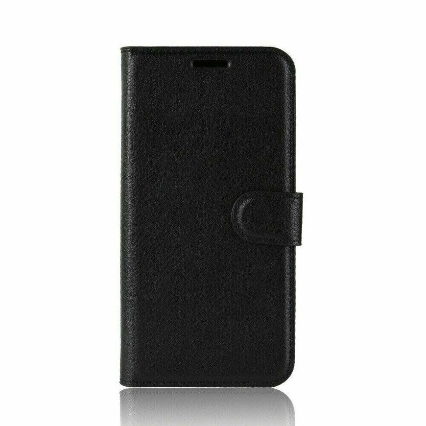 Чохол книжка з кишенями для карт на Xiaomi Redmi Note 8T - Чорний фото 6