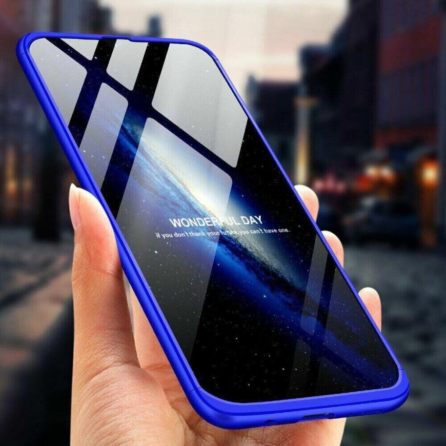 Чохол GKK 360 градусів для Samsung Galaxy A70 - Синій фото 4