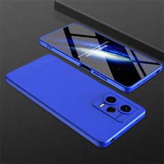 Чехол GKK 360 градусов для Xiaomi Redmi Note 12 5G цвет Синий