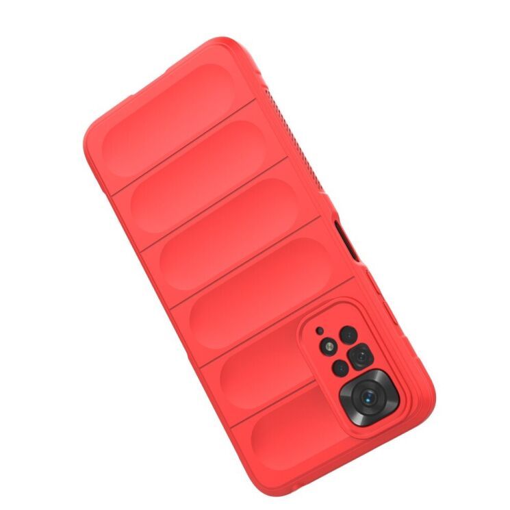 Чехол силиконовый MagCase для Xiaomi Redmi Note 11 4G / 11s - Красный фото 3