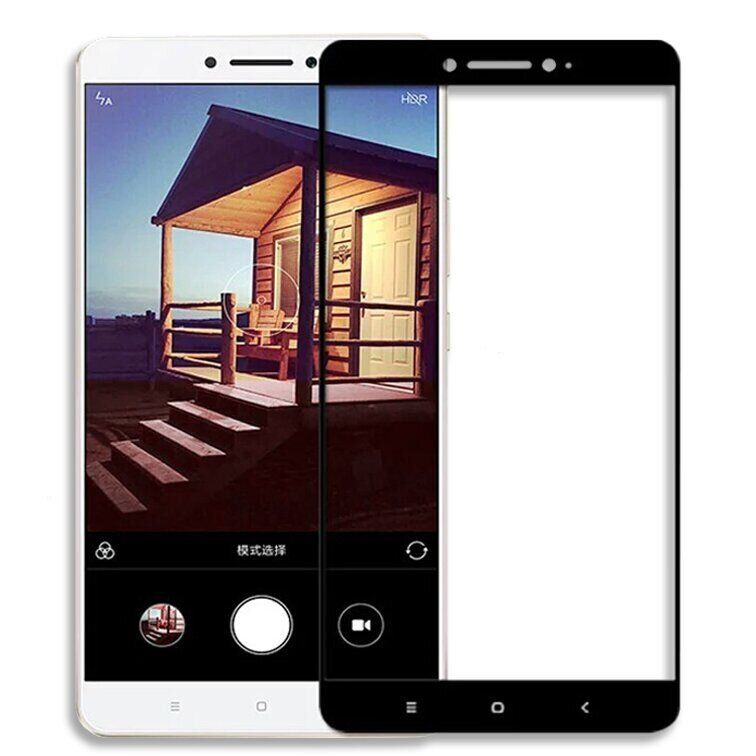 Захисне скло 2.5D на весь екран для Xiaomi Mi Max - Чорний фото 1
