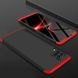 Чехол GKK 360 градусов для Realme C11 - Черно-Красный фото 1