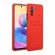 Чехол Candy Wallet для Xiaomi Redmi Note 10 Pro - Красный фото 2