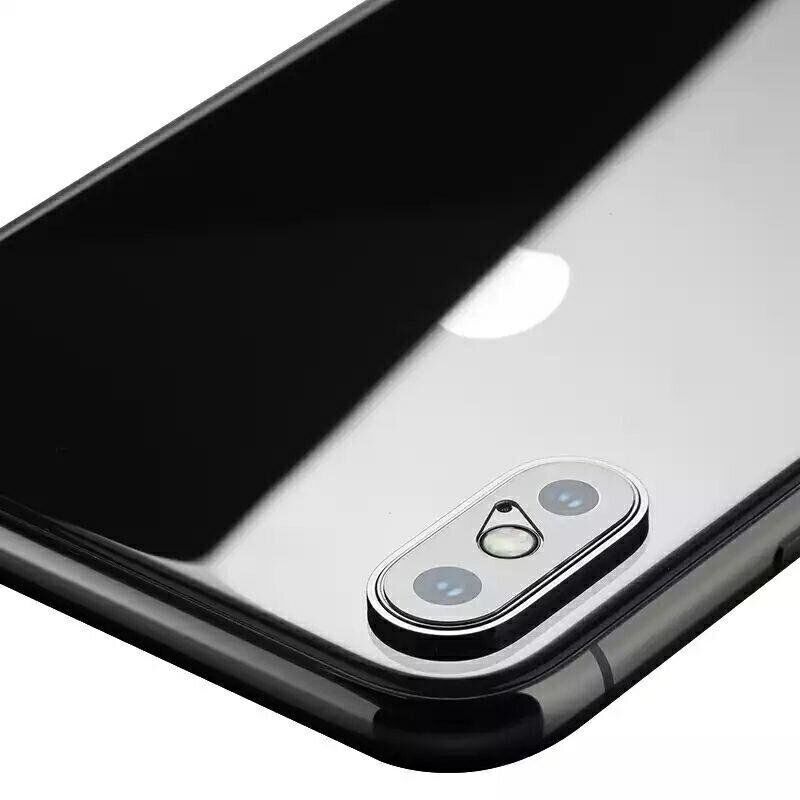 Защитное стекло на Камеру для iPhone XS Max - Прозрачный фото 3