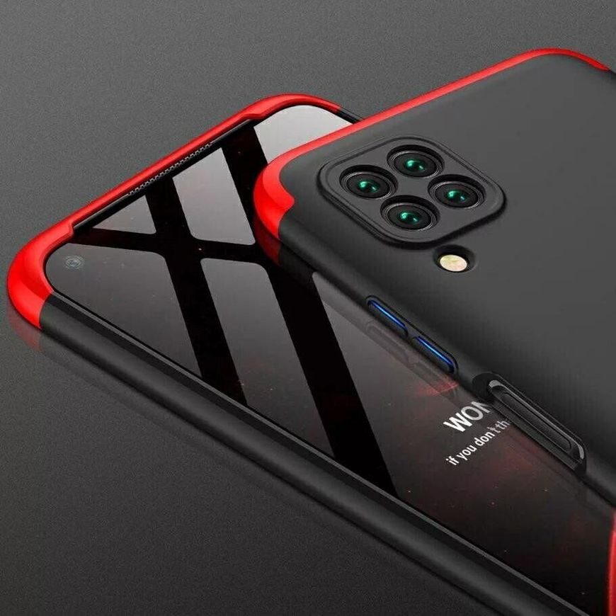 Чохол GKK 360 градусів для Huawei P40 lite - Чёрно-Красный фото 5