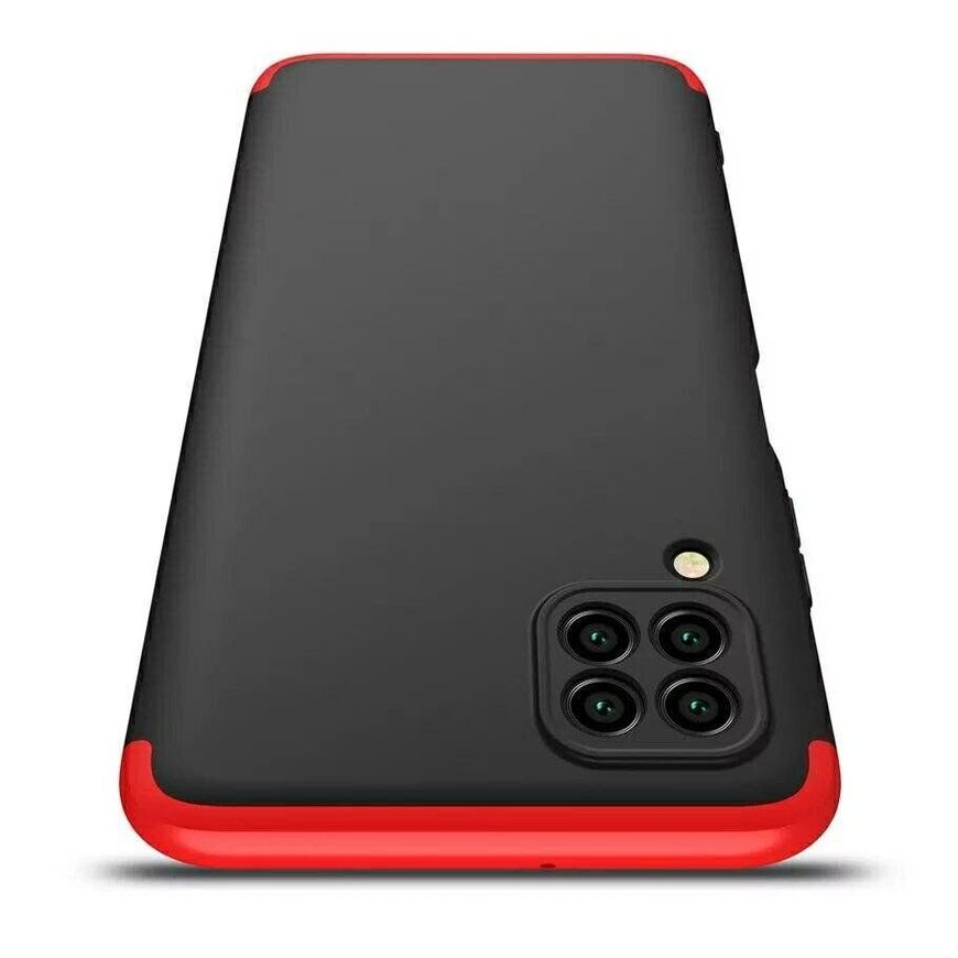Чехол GKK 360 градусов для Huawei P40 lite - Черный фото 4