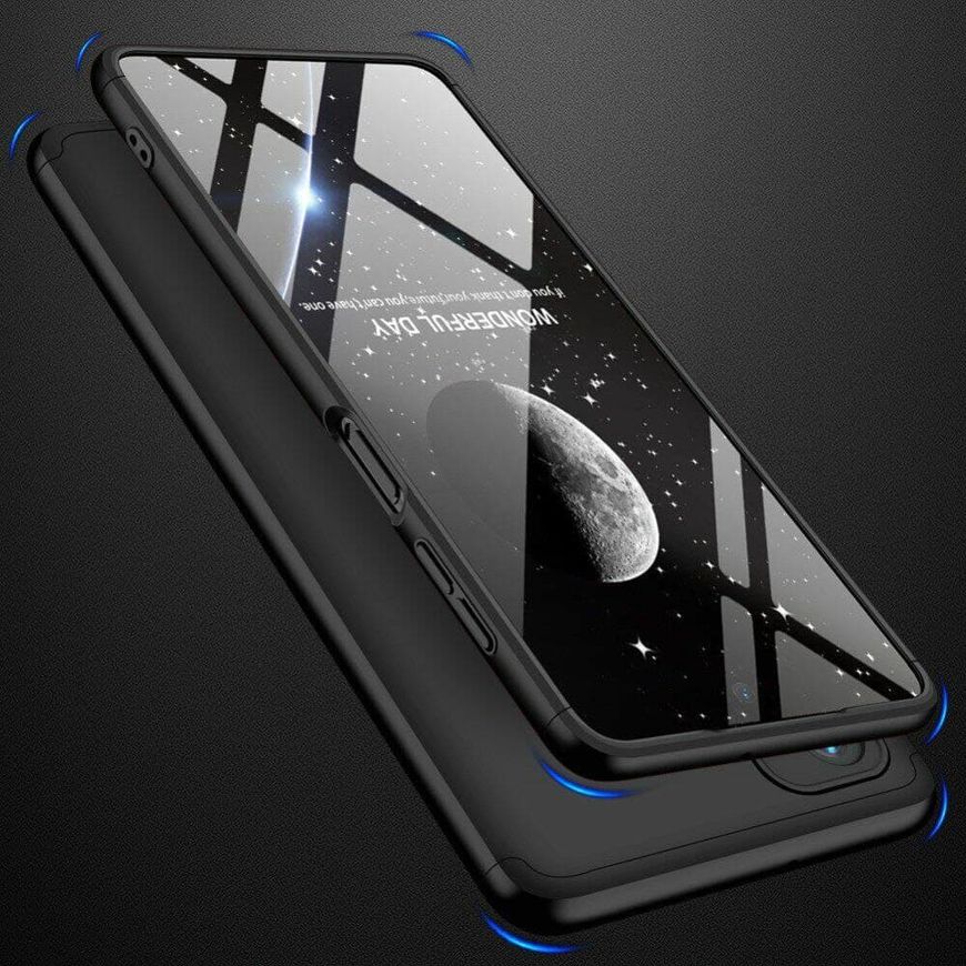 Чехол GKK 360 градусов для Samsung Galaxy M52 - Черный фото 5