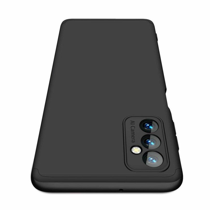 Чехол GKK 360 градусов для Samsung Galaxy M52 - Черный фото 3