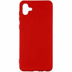 Чехол Candy Silicone для Samsung Galaxy A04 - Красный фото 1