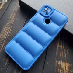 Чехол силиконовый Down Jacket для Xiaomi Redmi 9C / 10A - Синий фото 1