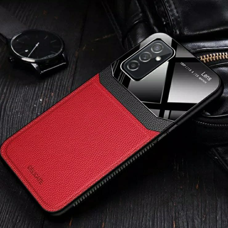 Чехол бампер DELICATE для Samsung Galaxy M52 - Красный фото 3