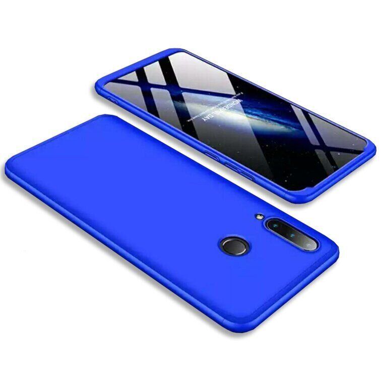 Чохол GKK 360 градусів для Huawei P30 lite - Синій фото 2