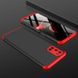 Чехол GKK 360 градусов для Oppo A52 - Черно-Красный фото 3