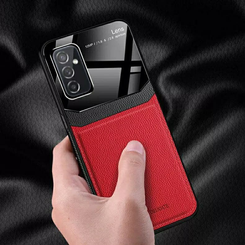 Чехол бампер DELICATE для Samsung Galaxy M52 - Красный фото 2