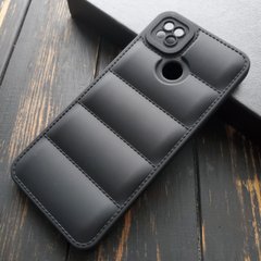 Чехол силиконовый Down Jacket для Xiaomi Redmi 9C / 10A - Черный фото 1