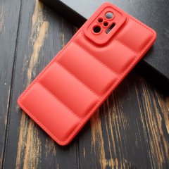 Чохол силіконовий Down Jacket для Xiaomi Redmi Note 10 Pro - Червоний фото 1