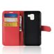 Чехол-Книжка с карманами для карт на Samsung Galaxy J6 (2018) / J600 - Красный фото 3