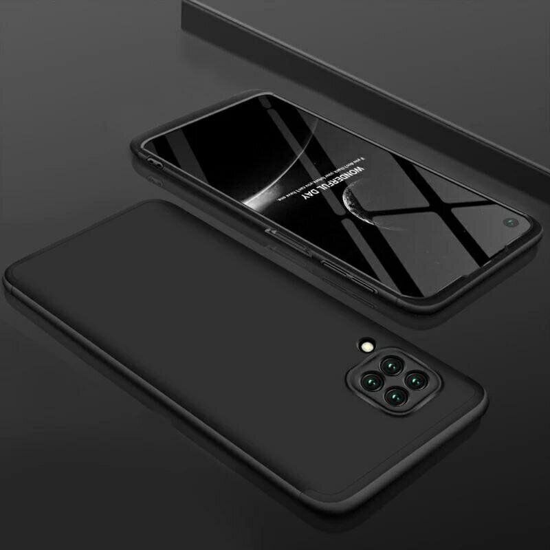 Чехол GKK 360 градусов для Huawei P40 lite - Черный фото 2