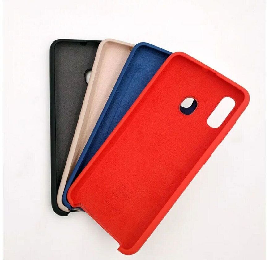 Оригинальный чехол Silicone cover для Samsung Galaxy M20 - Красный фото 4