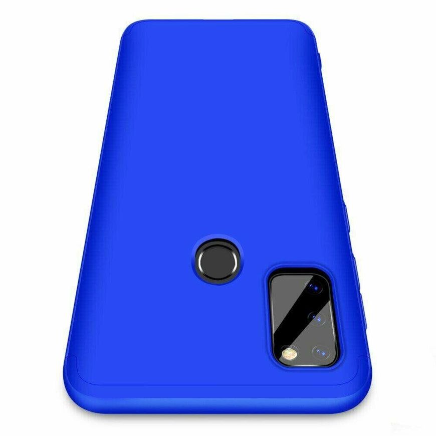Чехол GKK 360 градусов для Samsung Galaxy M30s - Синий фото 3