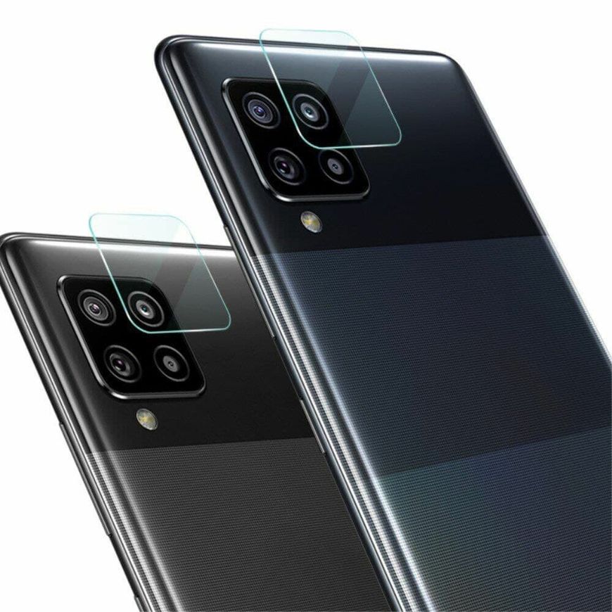 Защитное стекло на Камеру для Samsung Galaxy A12 - Прозрачный фото 3