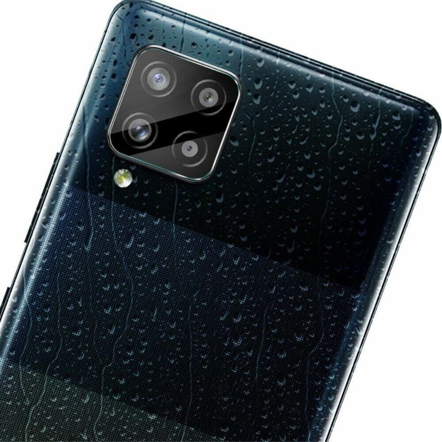 Защитное стекло на Камеру для Samsung Galaxy A12 - Прозрачный фото 4