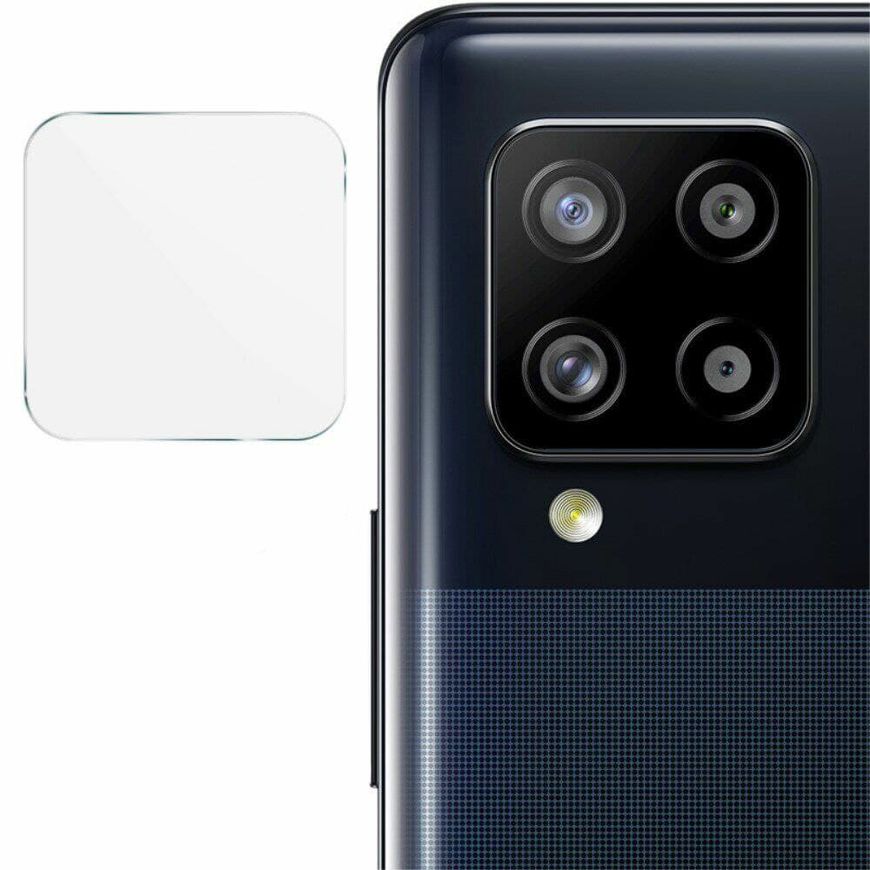 Защитное стекло на Камеру для Samsung Galaxy A12 - Прозрачный фото 1