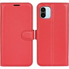 Чехол-Книжка с карманами для карт на Xiaomi Redmi A1 - Красный фото 1
