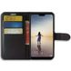 Чехол-Книжка с карманами для карт на Huawei P20 lite - Черный фото 2