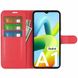 Чехол-Книжка с карманами для карт на Xiaomi Redmi A1 цвет Красный