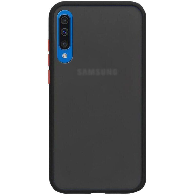 Чехол Buttons Shield для Samsung Galaxy A51 - Черный фото 1