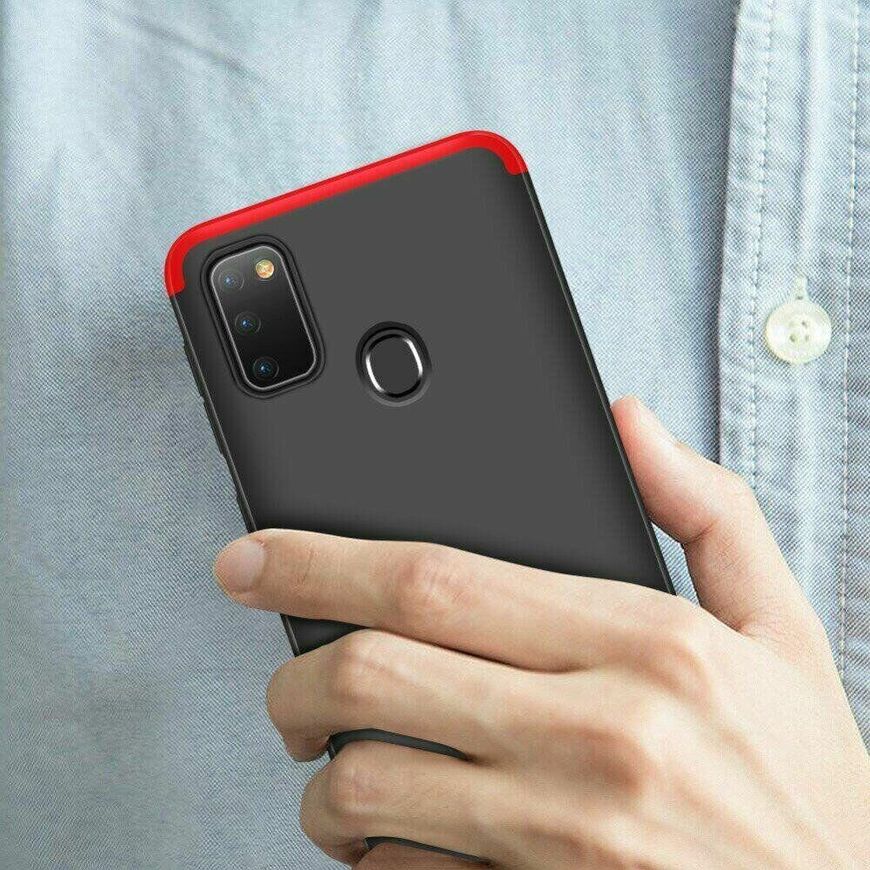 Чохол GKK 360 градусів для Samsung Galaxy M30s - Чёрно-Красный фото 7