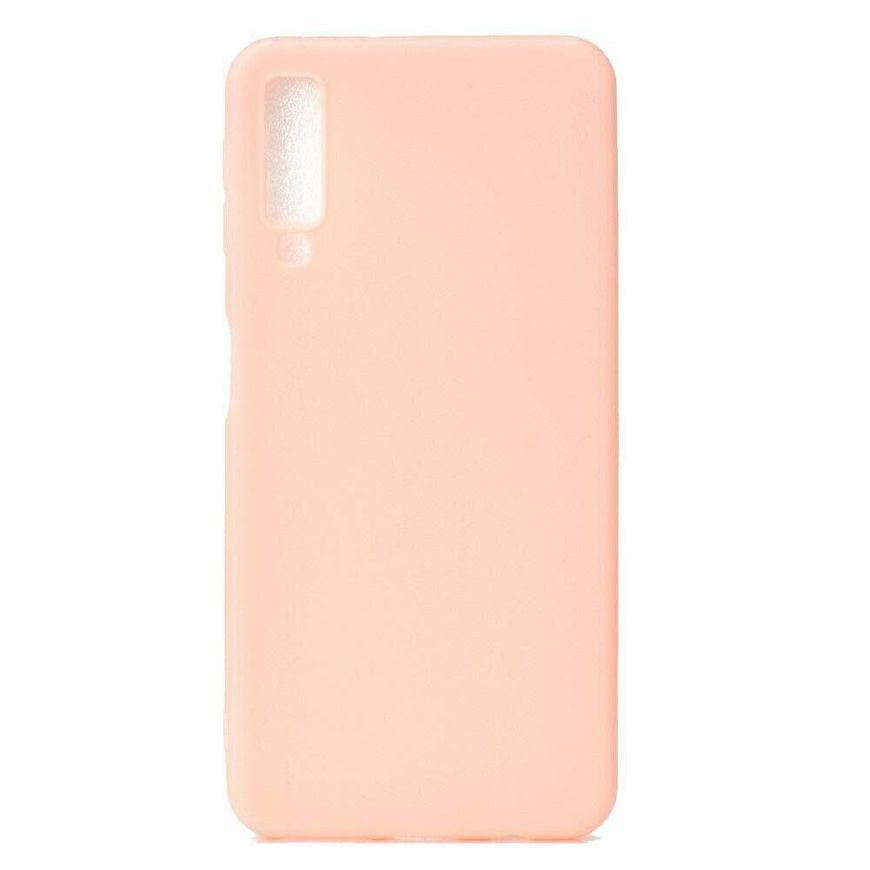 Чохол Candy Silicone для Samsung Galaxy A7 (2018) / A750 - Рожевий фото 2