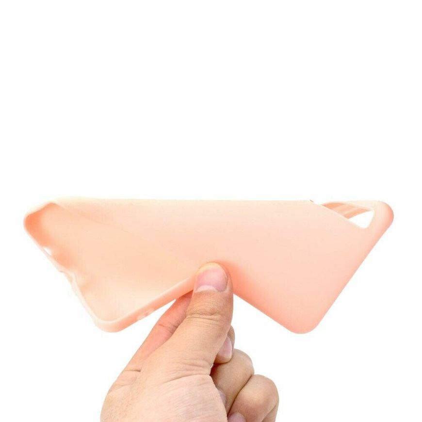 Чохол Candy Silicone для Samsung Galaxy A7 (2018) / A750 - Рожевий фото 5